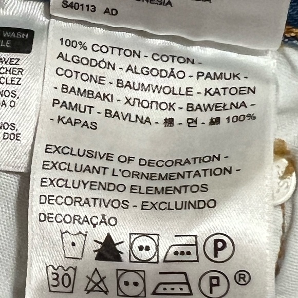 LEVI’S 501 Denim Jeans 100% Cotton Button Fly Size 28 x 30 NEW NWT - Picture 8 of 11